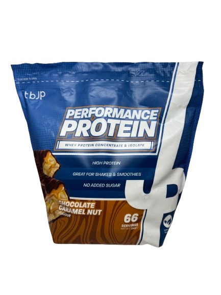 Trained by JP - Performance Protein Chokolade Karamel Nødder 2000 g