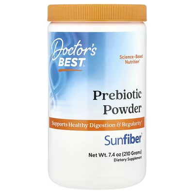 Doctor's Best - Præbiotisk Pulver Sunfiber + 210 g