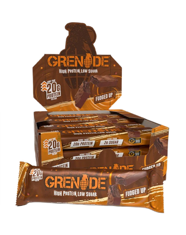 Grenade - Proteinbarer Fudged Up + 12 x 60 g