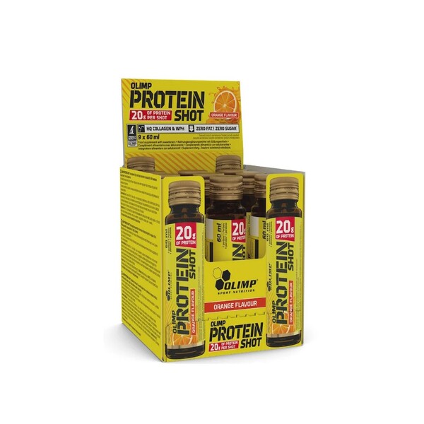 Olimp Nutrition - Proteinshot, Appelsin + 9 x 60 ml
