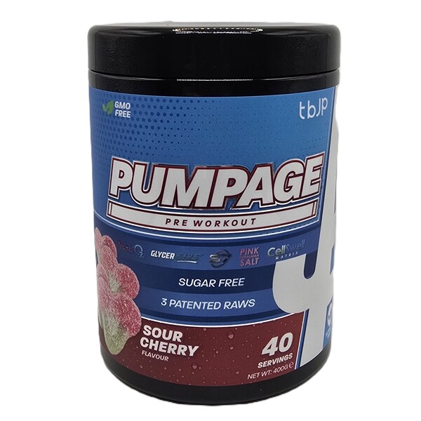 Trained by JP - Pumpage Surkirsebær + 400g