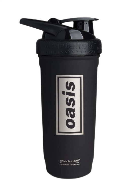 SmartShake - Reforce rustfrit stål - Rock Band-kollektion, Oasis + 900 ml