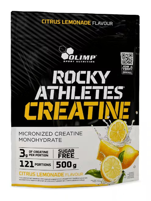 Olimp Nutrition - Rocky Atleter Kreatin Citrus-limonade + 500 g