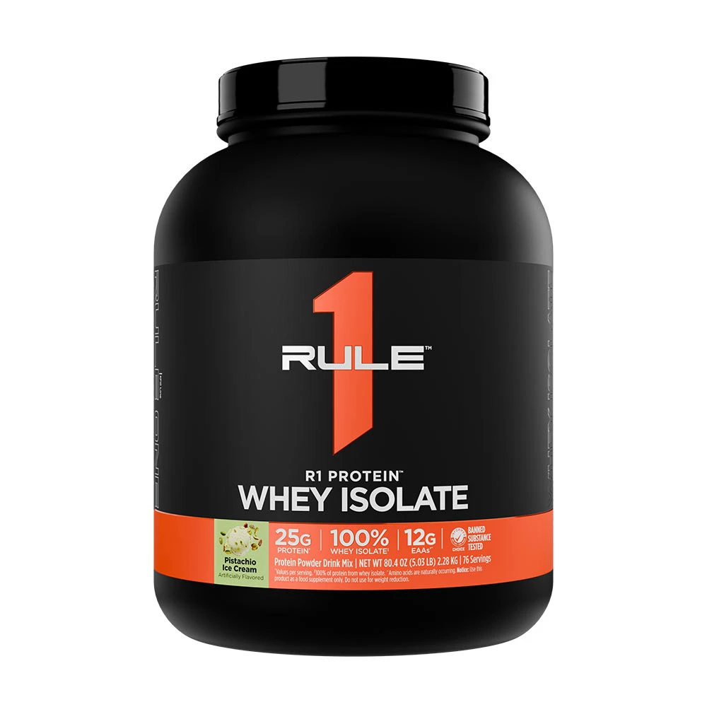 Rule1 - R1 Protein Whey-Isolat pistacieis + 5 lbs