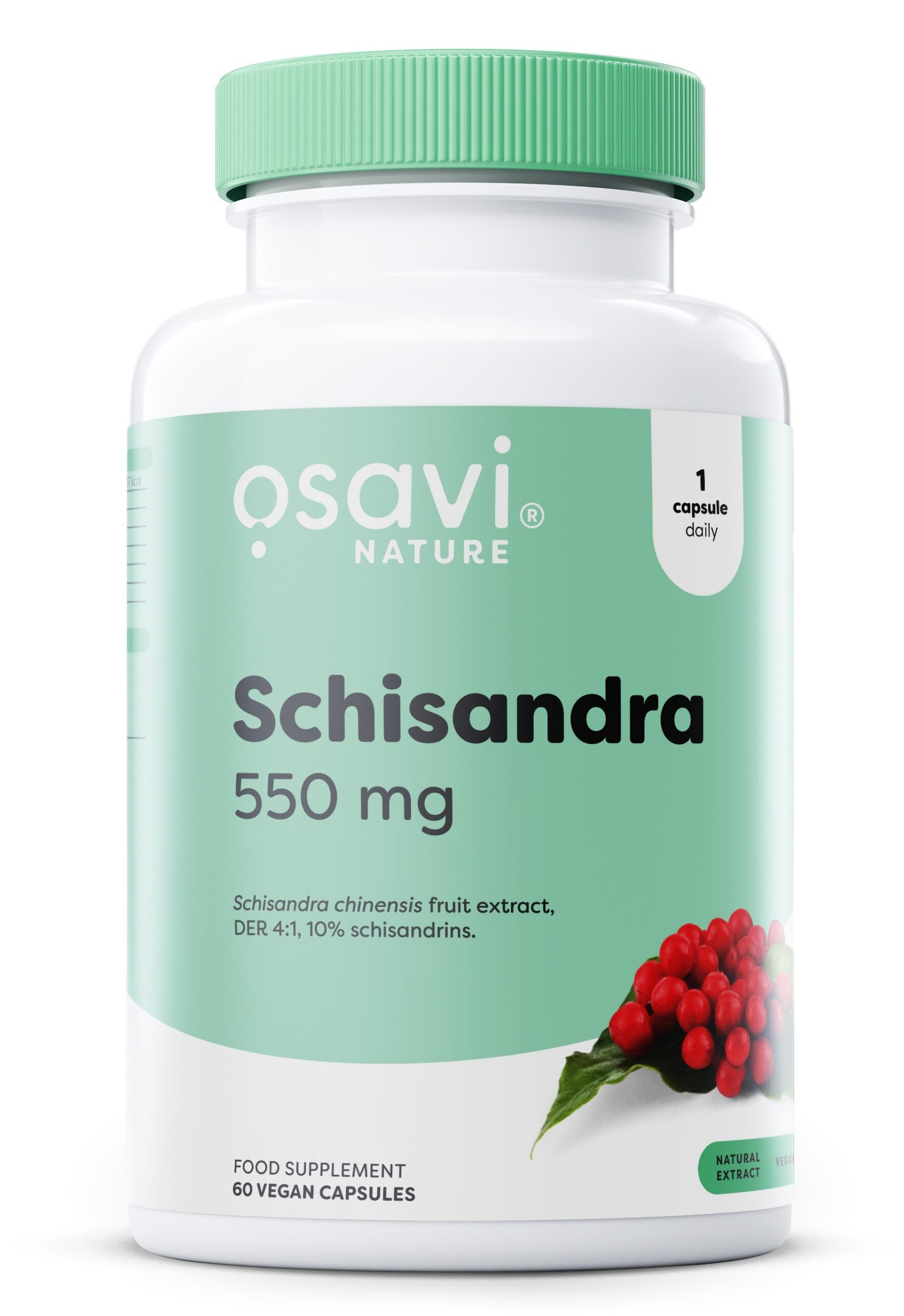 Osavi - Schisandra 550 mg + 60 veganske kapsler