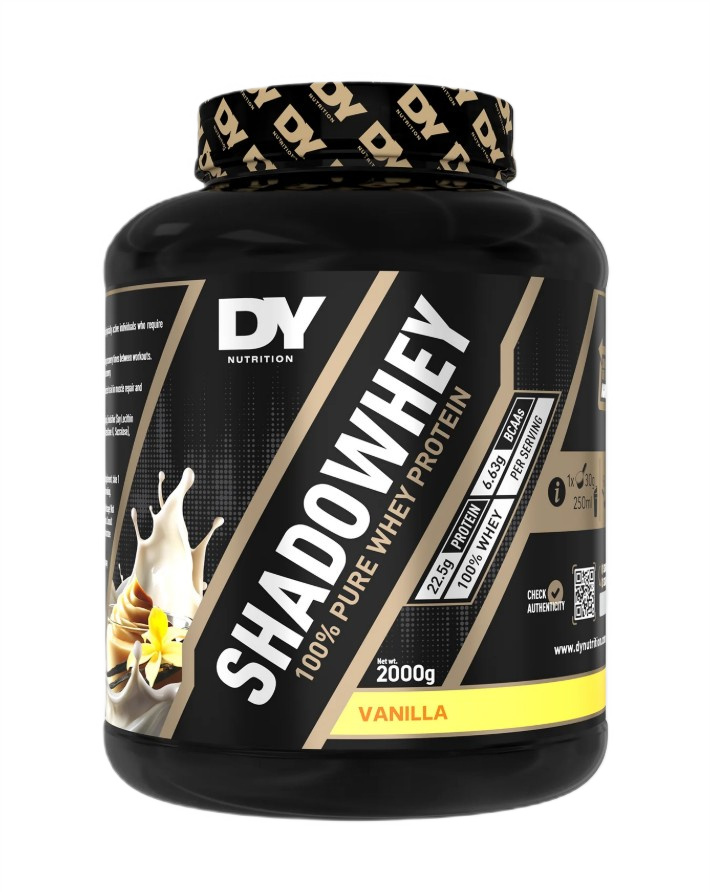 Dorian Yates - ShadoWhey 100% ren wheyprotein, vanilje + 2000 g