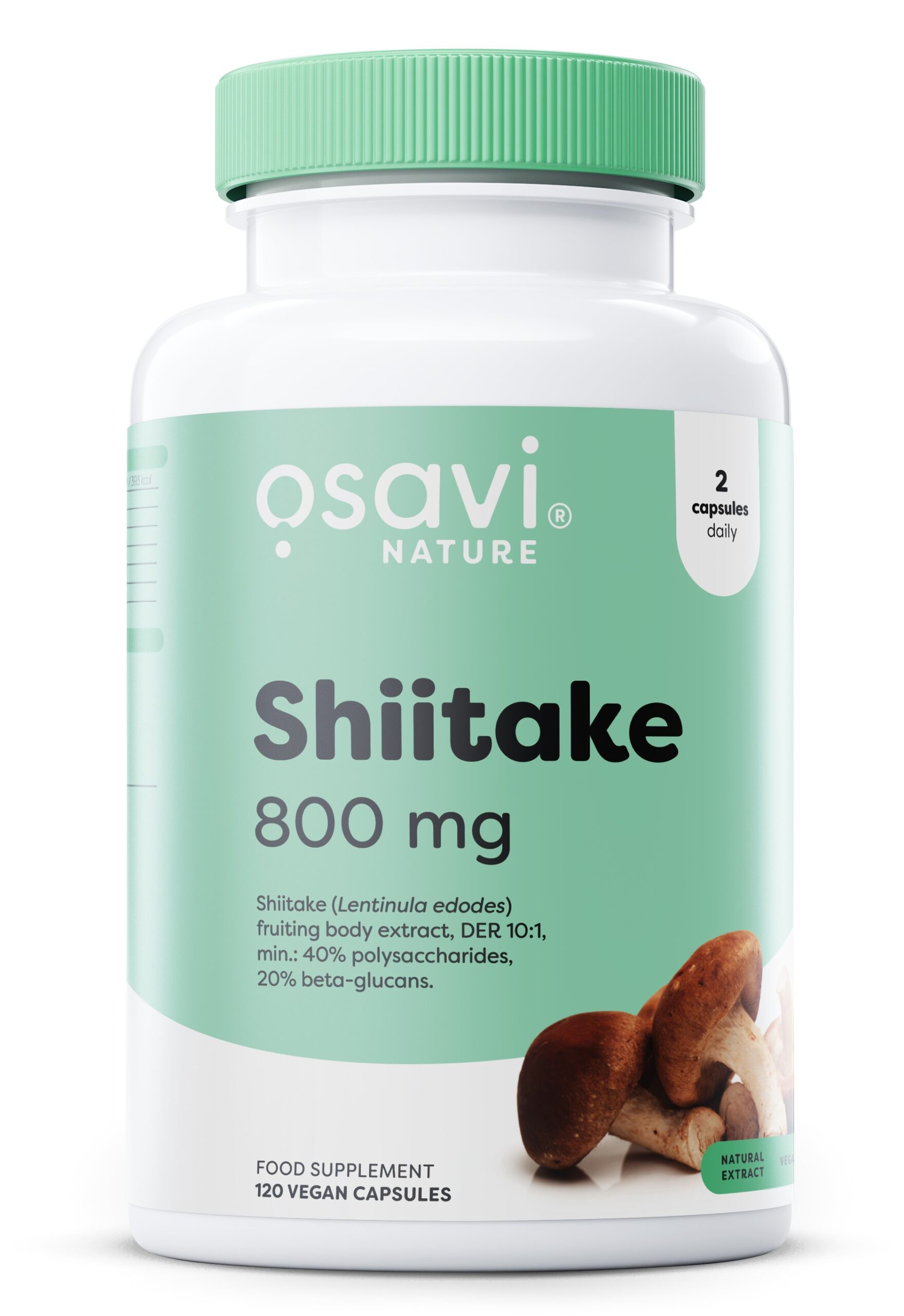 Osavi - Shiitake + 800 mg billede