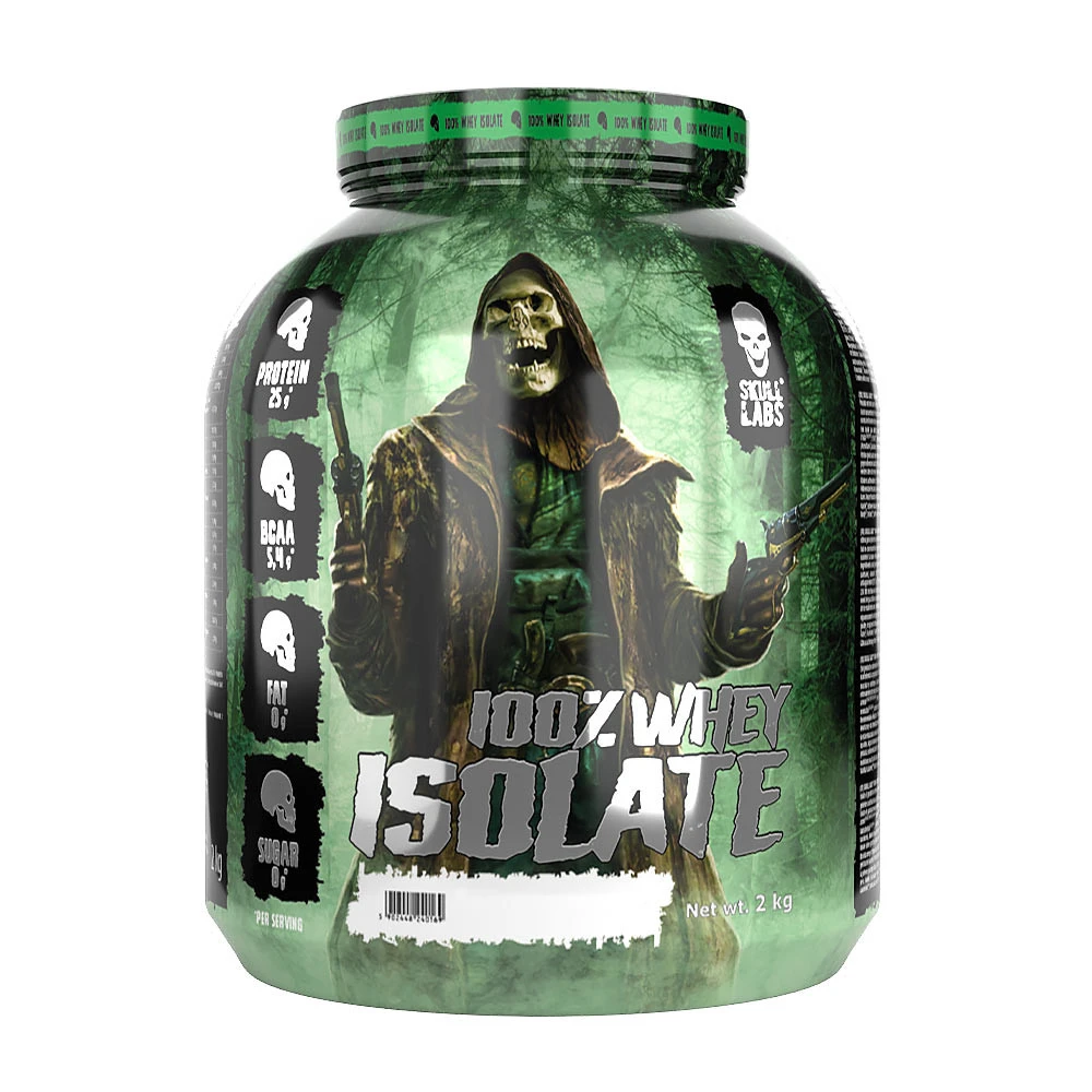 Skull Labs - 100% whey-isolat + 2 kg, vanilje
