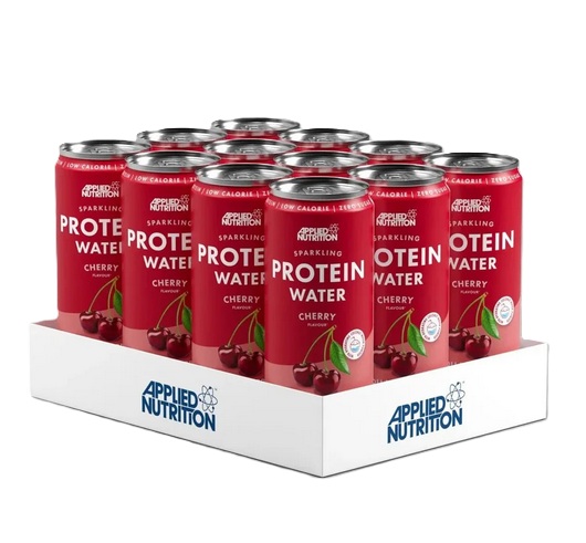 Applied Nutrition - Proteinvand med kulsyre, Kirsebær + 12 x 330 ml