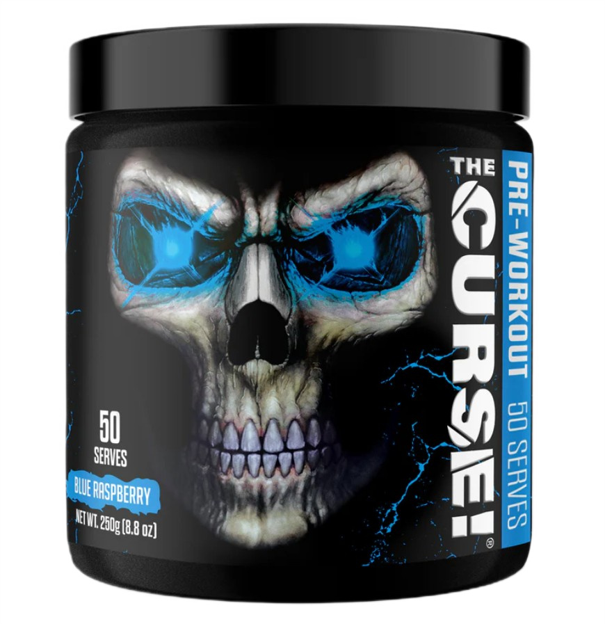 JNX Sports - The Curse! Pre-Workout (EU), Blå Hindbær + 250 g