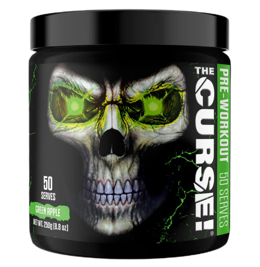 JNX Sports - Forbandelsen! Pre-Workout (EU), grøn æble + 250 g