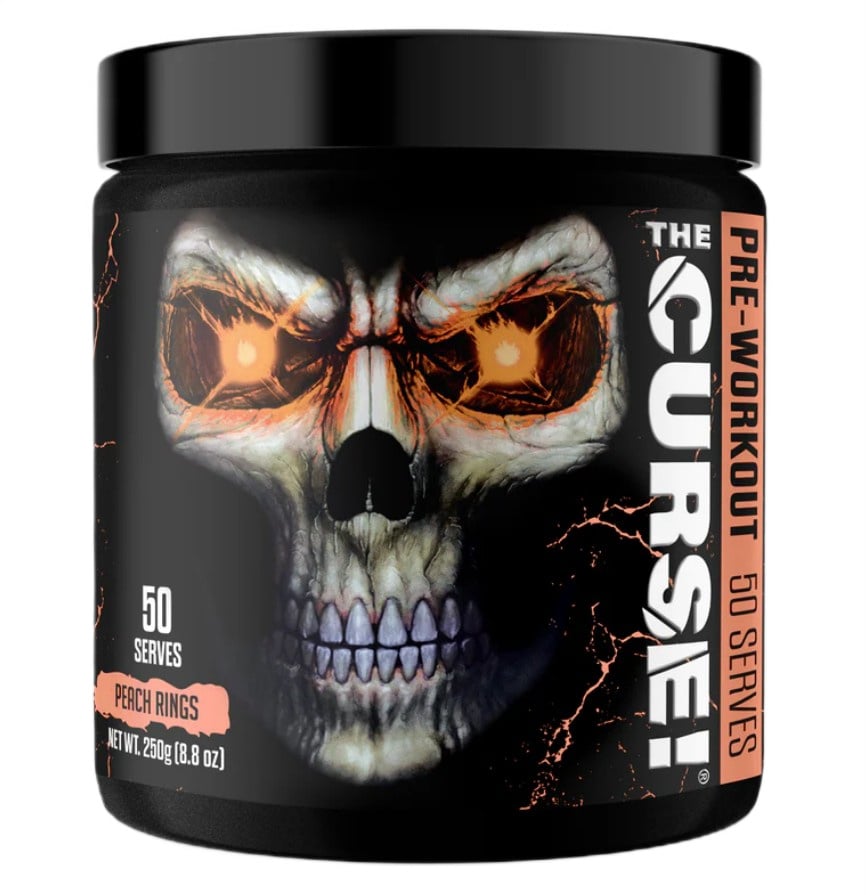 JNX Sports - The Curse! Pre-Workout (EU), Ferskenringe + 250 g
