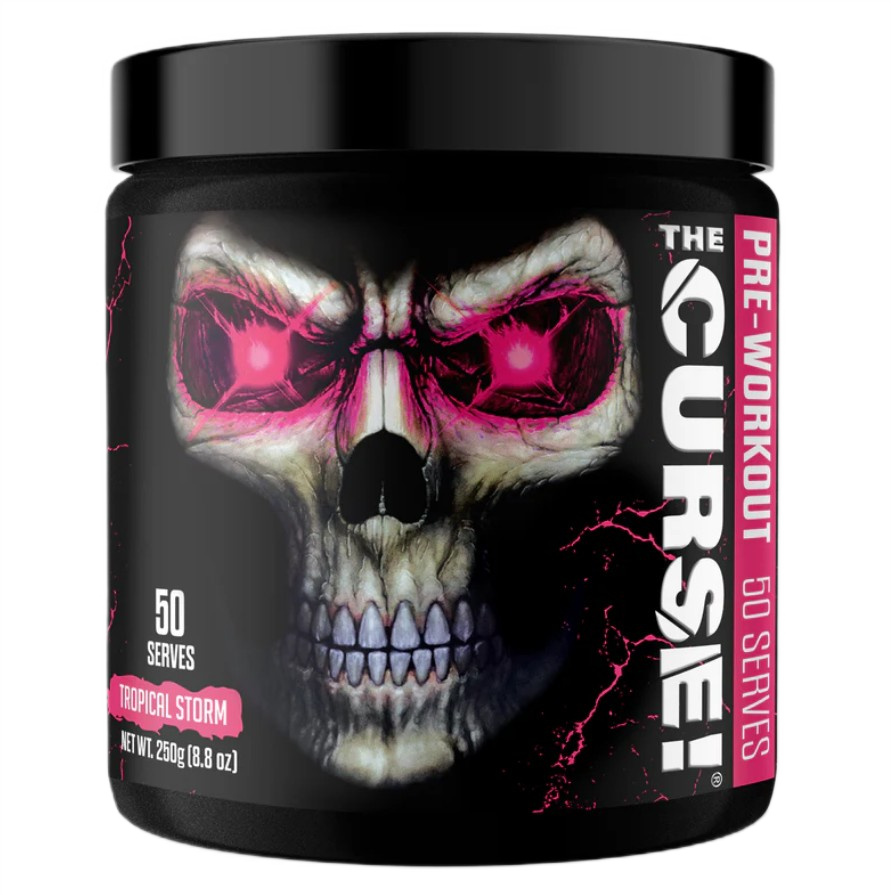 JNX Sports - Forbandelsen! Pre-Workout (EU), Tropisk Storm + 250 g