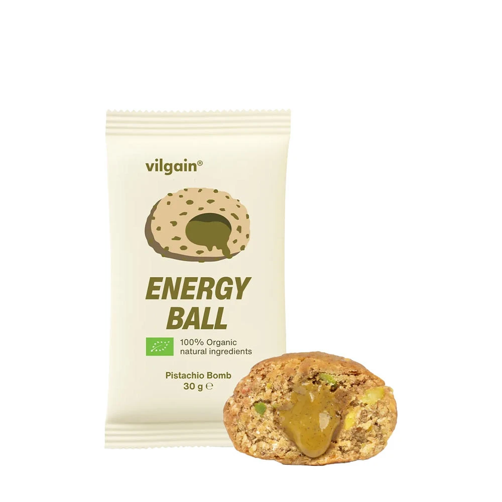 Vilgain - Bio Energi-kugle Pistacie-bombe + 30 g