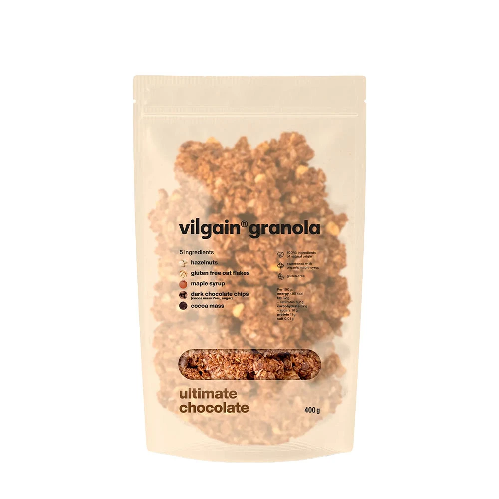 Vilgain - Granola Ultimativ Chokolade (400 g)