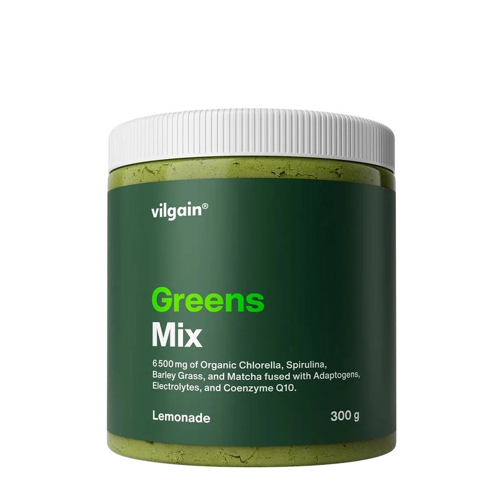 Vilgain - Grønt miks Citron-limonadesmag + 300 g