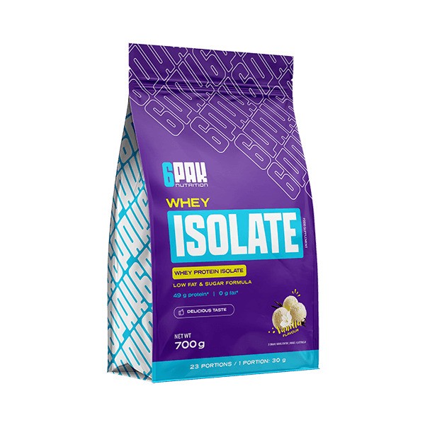 6PAK - Whey Isolat Vanilje + 700 g