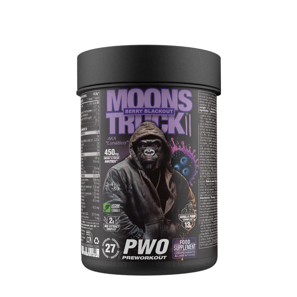 Zoomad Labs - Moonstruck II Pre-workout Bær Blackout-smag + 30 portioner