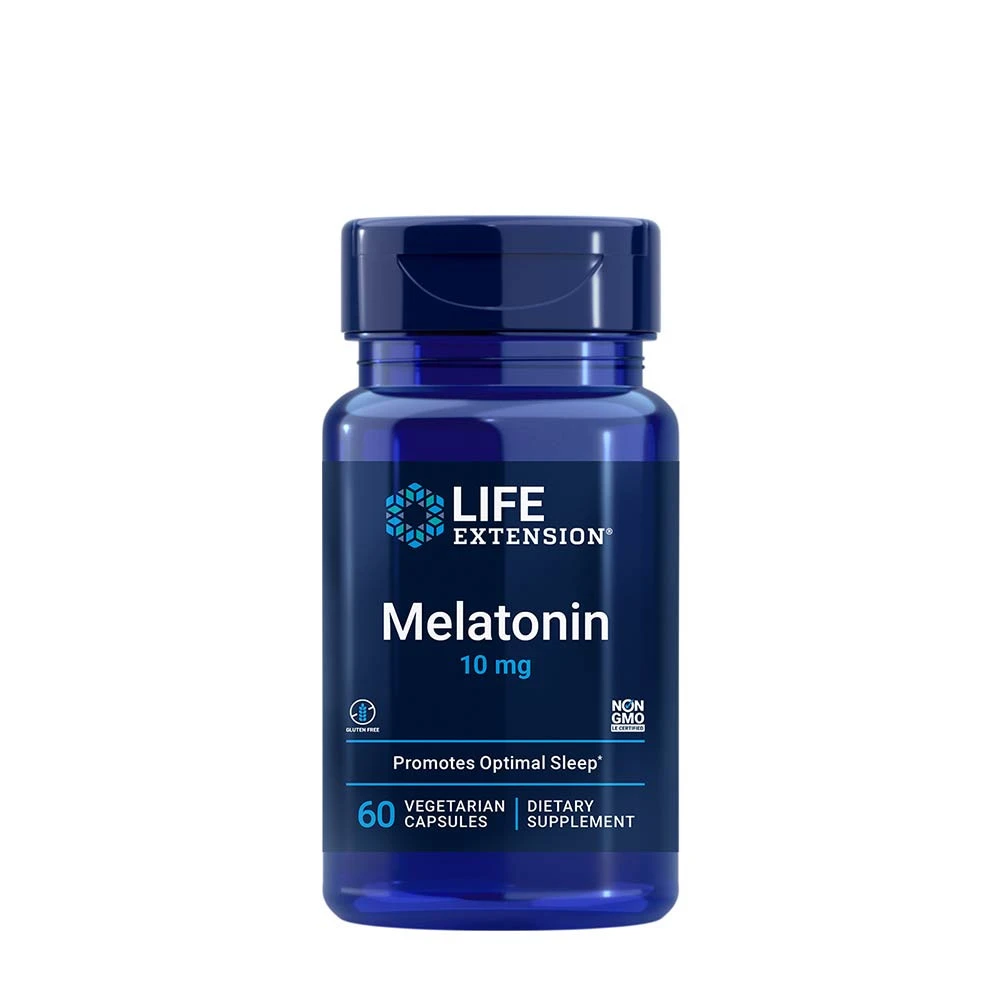 Life Extension - Melatonin + 10 mg, 60 kapsler billede