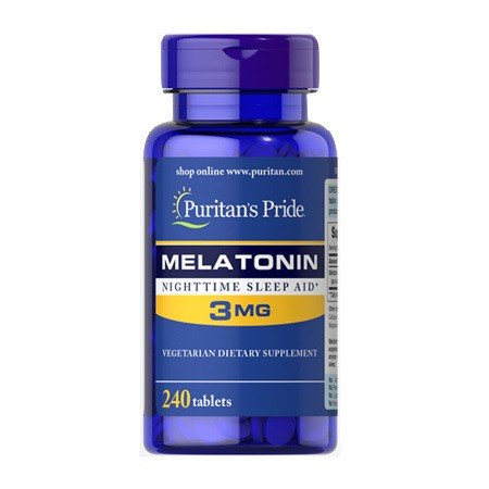 Melatonin - Melatonin 3 mg, 240 tabletter billede