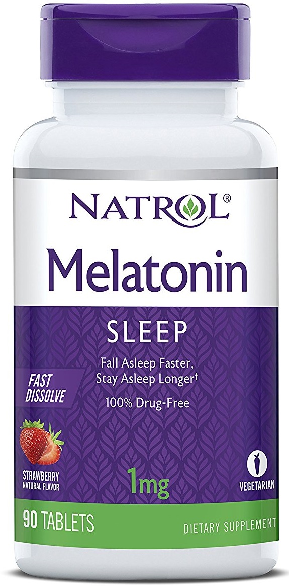 Melatonin - Hurtigopløselig 1 mg, 90 tabletter