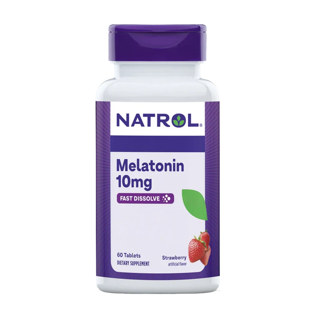 Zoomad Labs - Melatonin hurtigopløselige tabletter jordbær + 10 mg