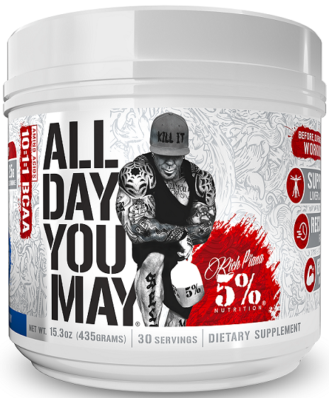 5% Nutrition - AllDayYouMay - Legendary Series, Blue Raspberry - 435g