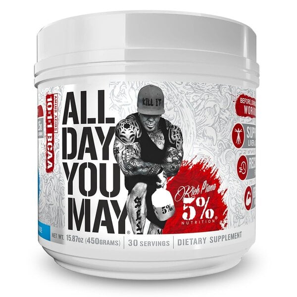 5% Nutrition - AllDayYouMay - Legendary Series, Blueberry Lemonade - 450g
