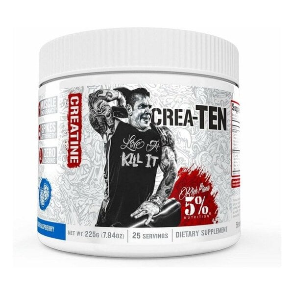5% Nutrition - Crea-TEN Legendary Series Blåbær Citron - 225g