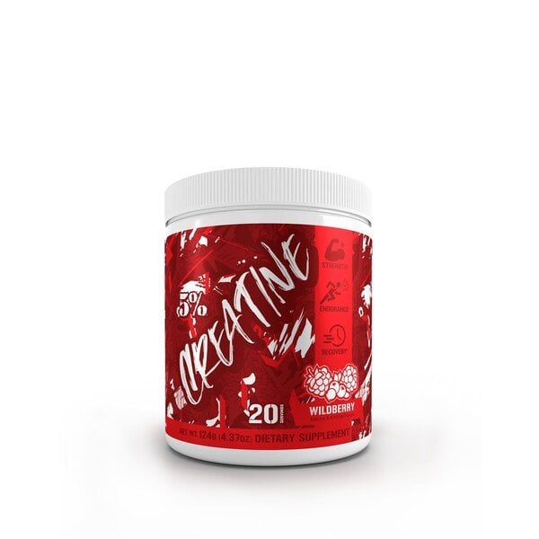 5% Nutrition - Creatine - Code Red, Wildberry - 126g