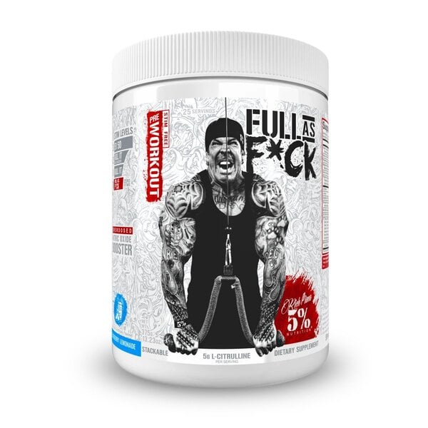 5% Nutrition - Full As F*ck Legendary Series Blueberry Lemonade 350g
