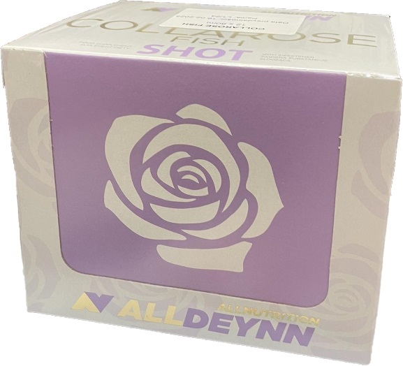 Allnutrition - AllDeynn Collarose Fish Shot Orange Cherry, 12 x 80 ml