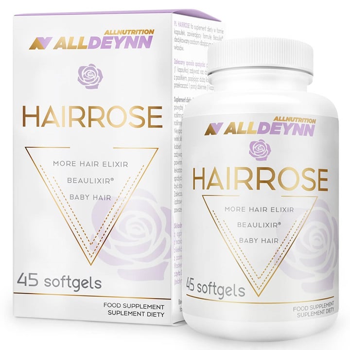 AllDeynn Hairrose - 45 bløde kapsler