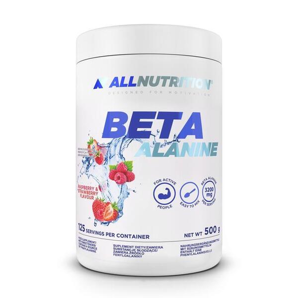 Allnutrition - Beta Alanin Hindbær Jordbær 500g