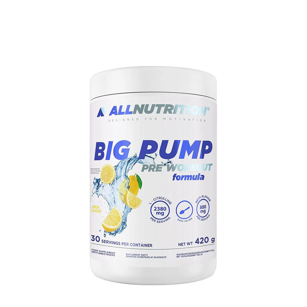 Allnutrition - Big Pump Lemon 420g