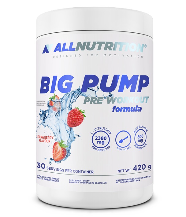 Allnutrition - Big Pump Jordbær 420g