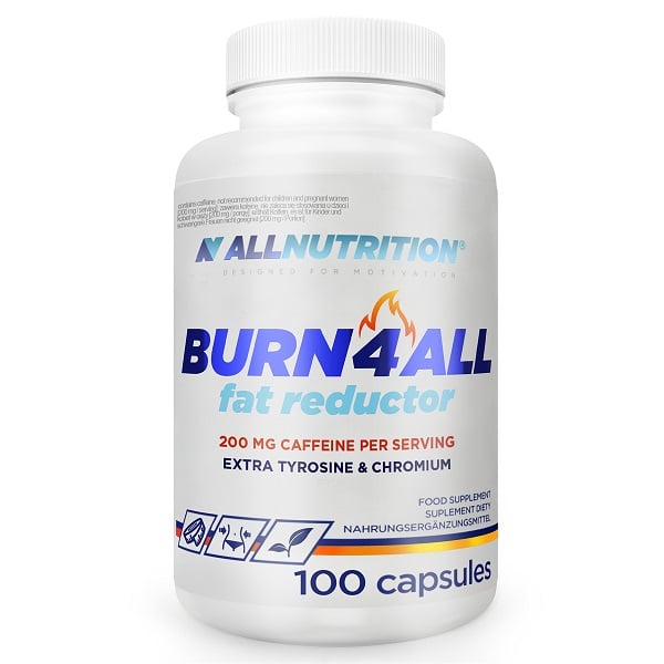 Allnutrition - Burn4ALL, 200mg Caffeine - 100 caps