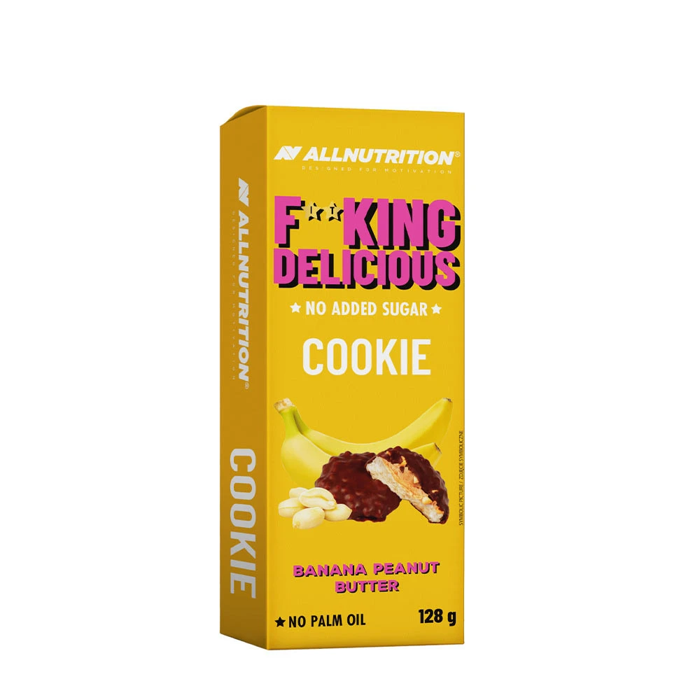 Allnutrition - Fitking Delicious Cookie, Banana Peanut Butter - 128g