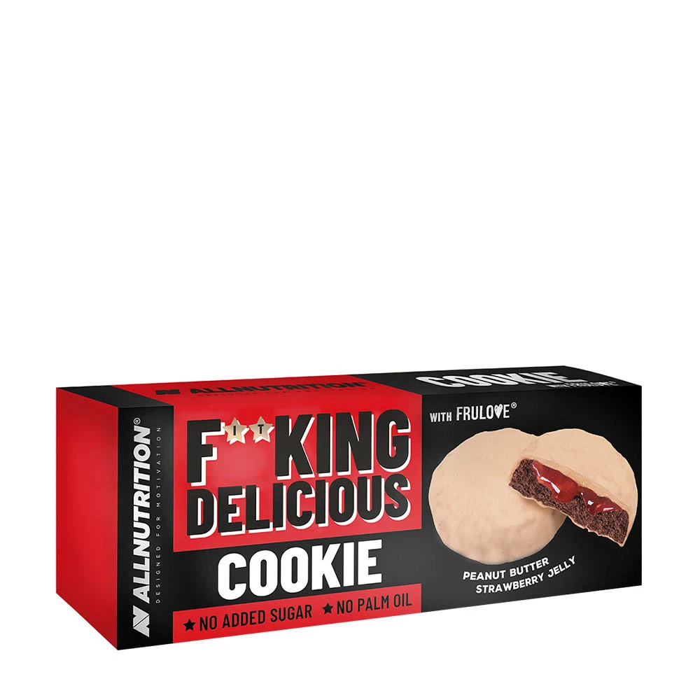 Allnutrition - Fitking Delicious Cookie, Peanut Butter Strawberry Jelly - 128g