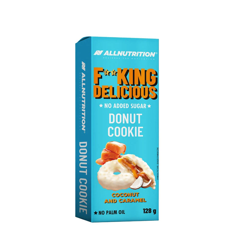 Allnutrition - Fitking Delicious Donut Cookie, Coconut and Caramel - 128g