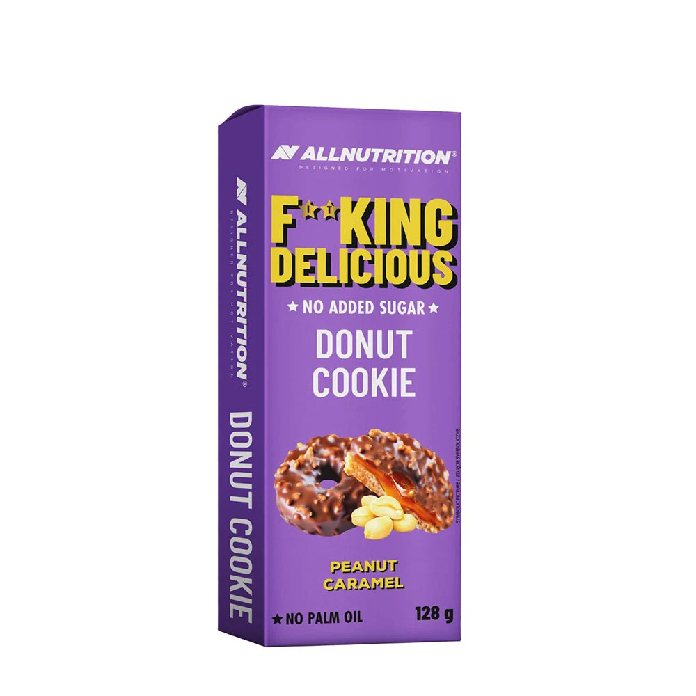 Allnutrition - Fitking Delicious Donut Cookie, Peanut Caramel - 128g