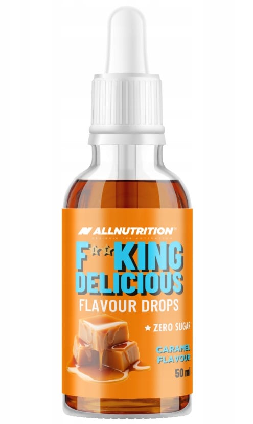 Allnutrition - Fitking Delicious Flavour Drops, Caramel - 50 ml.