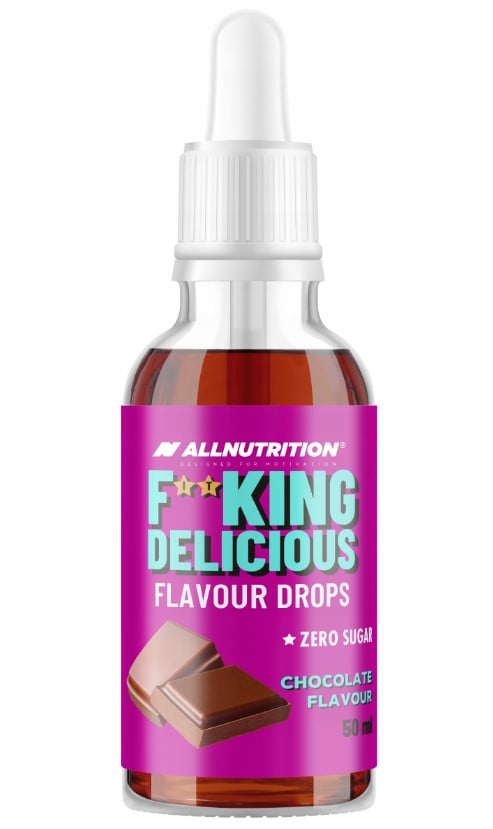 Allnutrition - Fitking Delicious Flavour Drops, Chokolade - 50 ml
