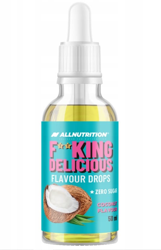 Allnutrition - Fitking Delicious Flavour Drops Kokosnød 50 ml