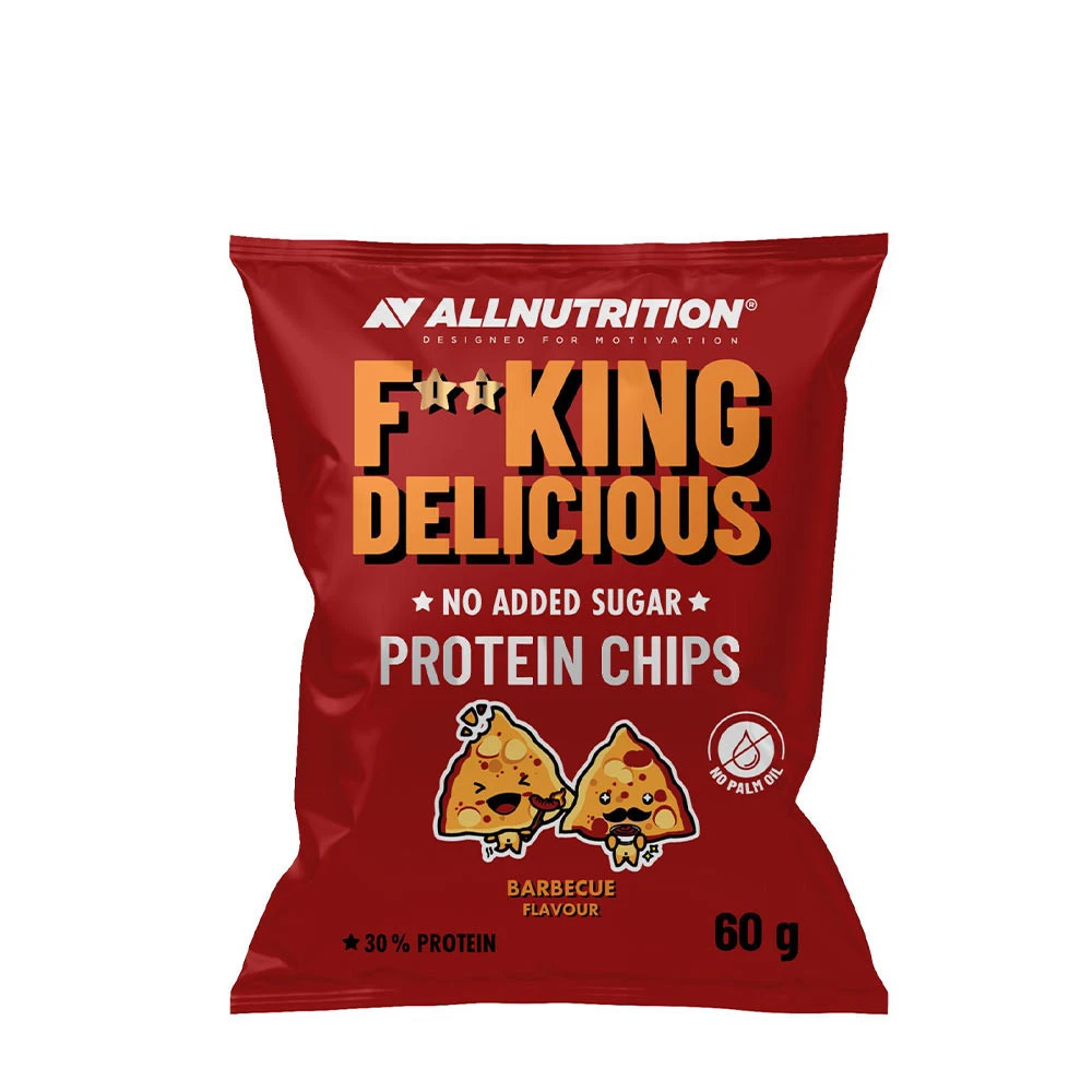 Allnutrition - Fitking Delicious Protein Chips, Barbecue - 60g