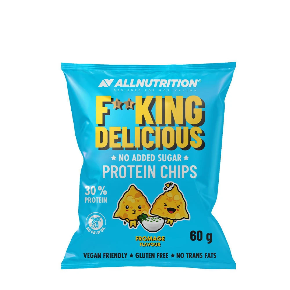 Allnutrition - Fitking Delicious Protein Chips, Fromage - 60g