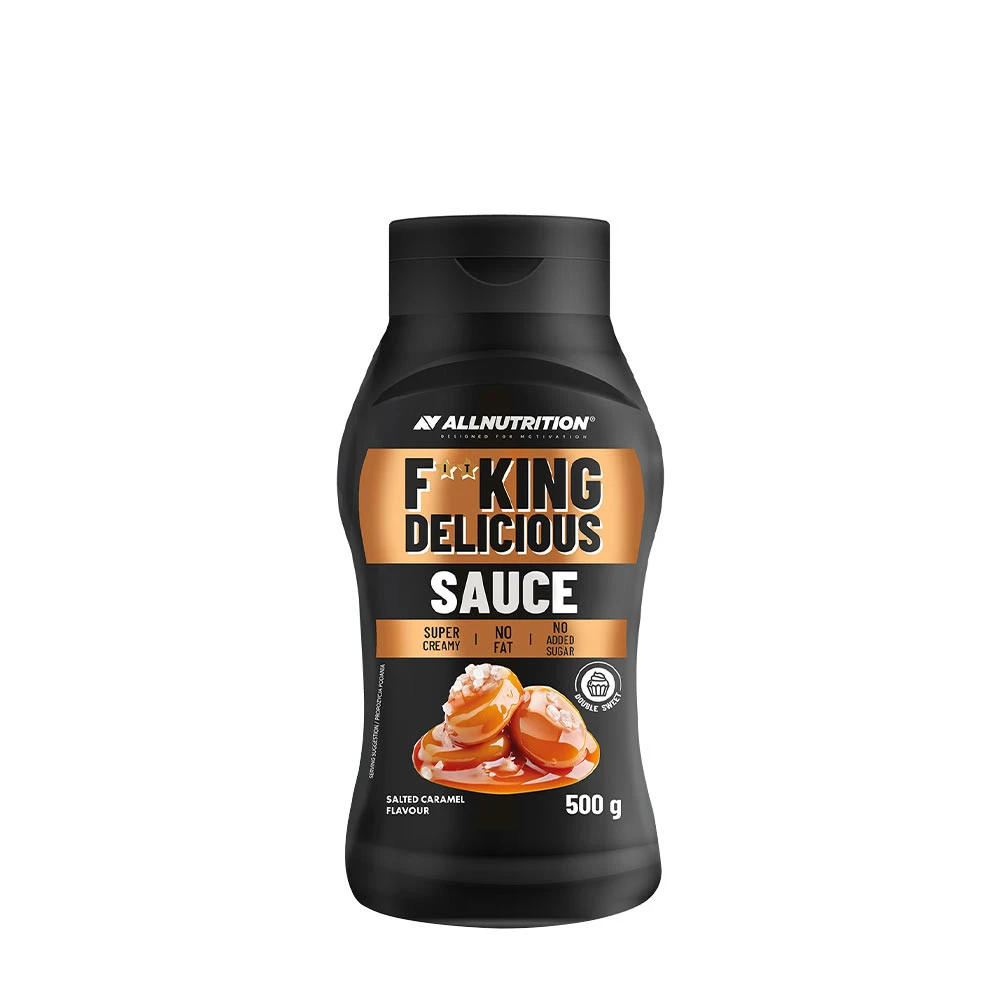 Allnutrition - Fitking Delicious Sauce Saltet Karamel 500g