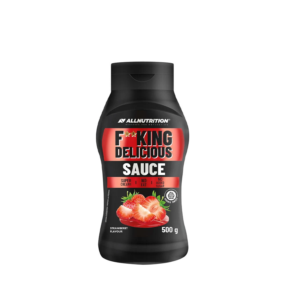 Allnutrition - Fitking Delicious Sauce, Jordbær 500g