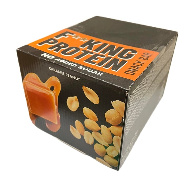 Allnutrition - Fitking Protein Snack Bar Karamel Peanut 24 x 40g
