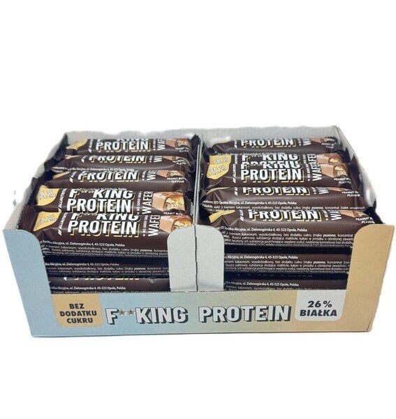 Allnutrition - Fitking Protein Wafer Peanut Butter, 40 x 39g